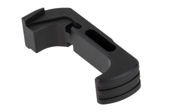 Cross Armory Glock magazine release for gen 4-5 comes in black